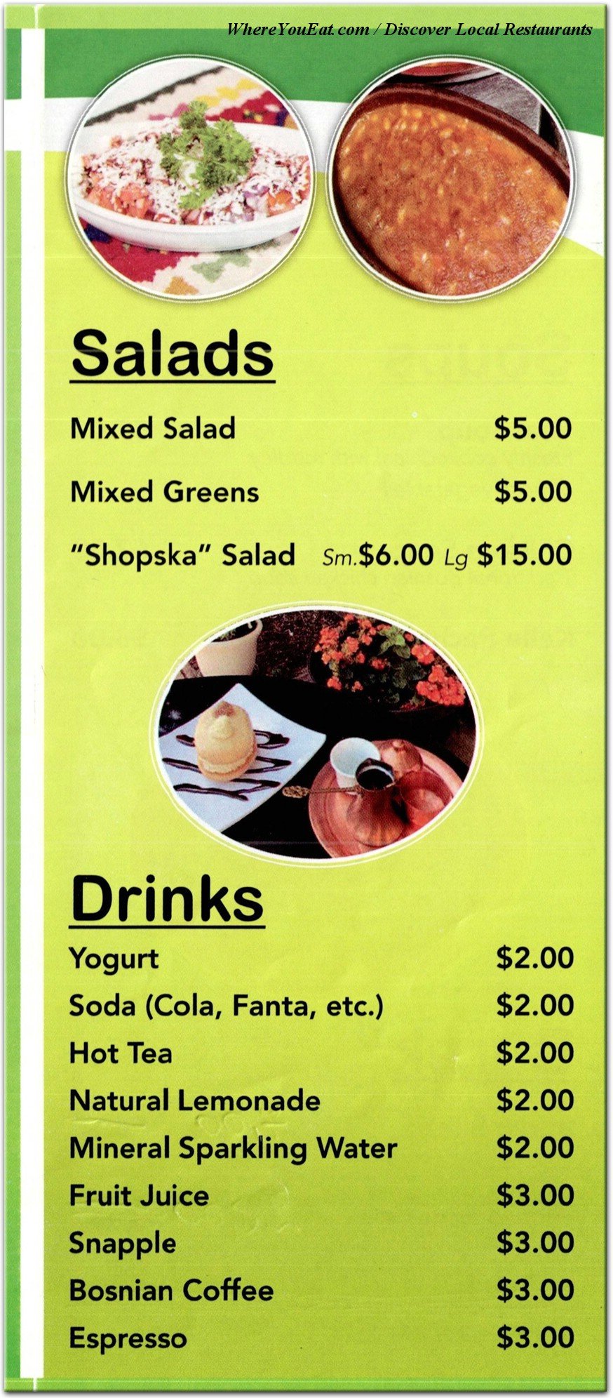 Our Foods